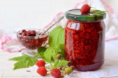 Чай с малиной