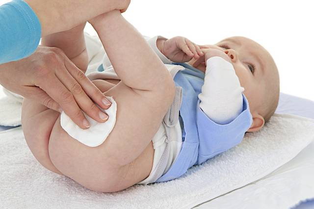 Лечение пеленочного дерматита у грудничков