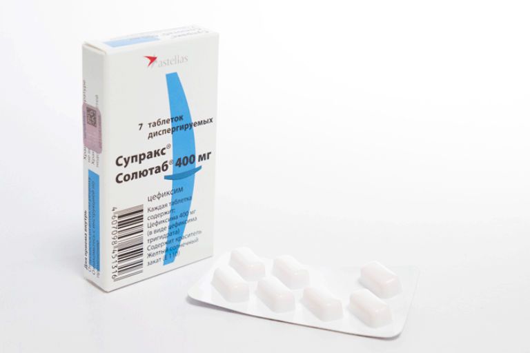 супракс при цистите у детей