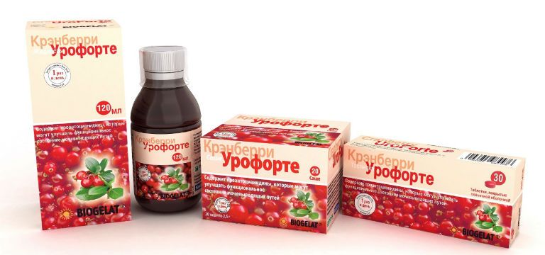 клюква в таблетках против цистита