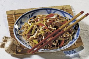 Второе блюдо с имбирем