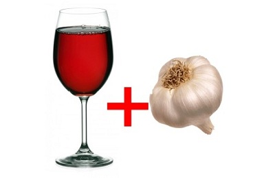 Вино с чесноком