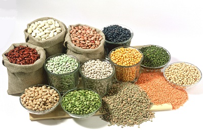 Бобовые и крупы