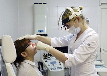 Осмотр у врача