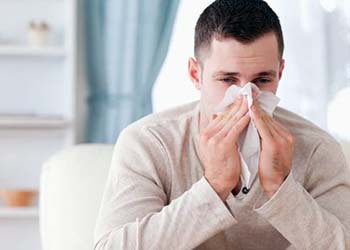 Проявление насморка