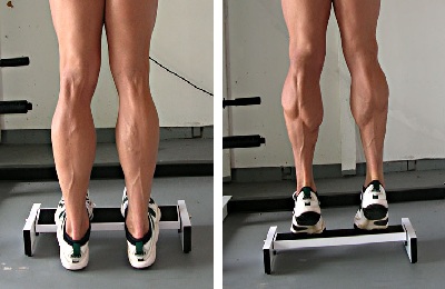 Поднимание на носочки