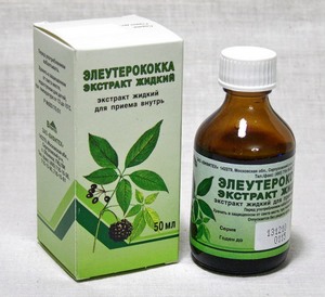 Настойка элеутерококка