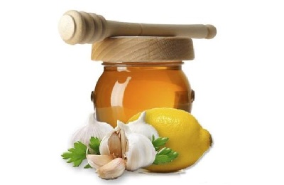 Лимон чеснок мед