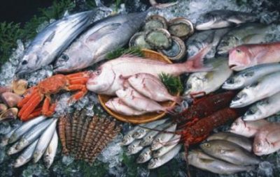 Рыба на прилавке