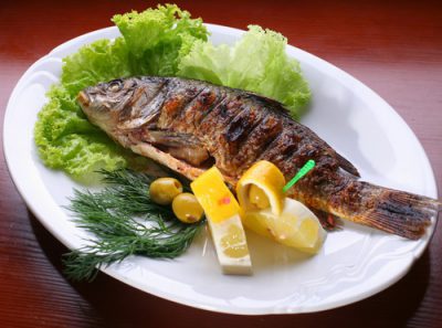 Жаренная рыба