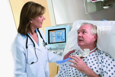 Пациент на кушетке