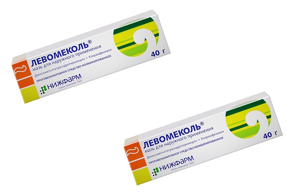 Мазь Левомеколь для борьбы с акне