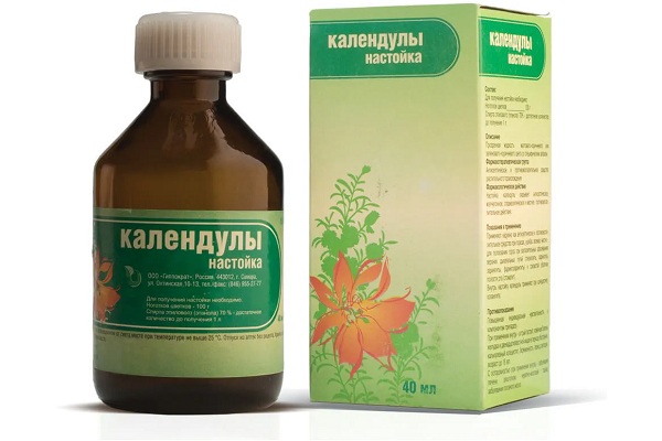 Аптечная настойка календулы