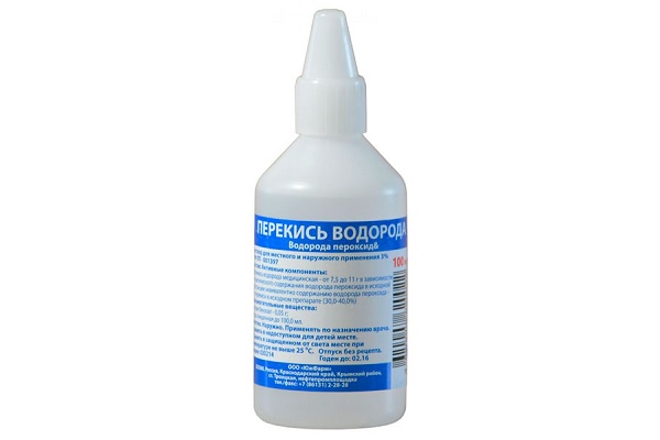 Перекись водорода для лечения прыщей