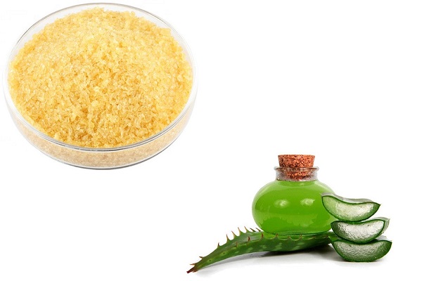 Маска с желатином и алоэ