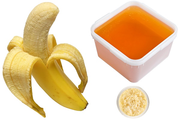 Банан с медом и маслом ши