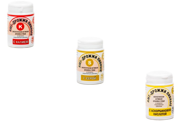 Разновидности дрожжей АМТ