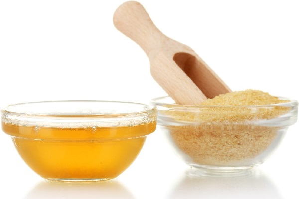 Мед с желатином для сужения пор