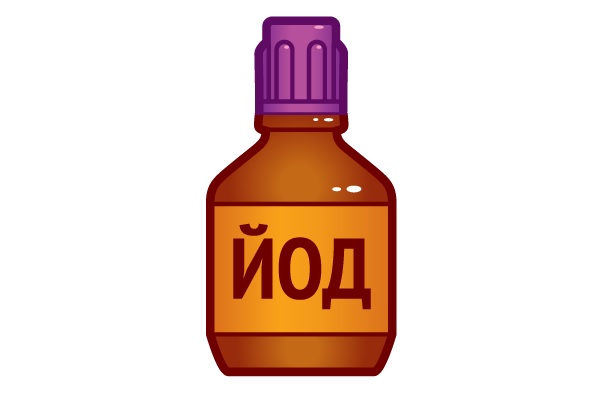 Полезный при прыщах йод