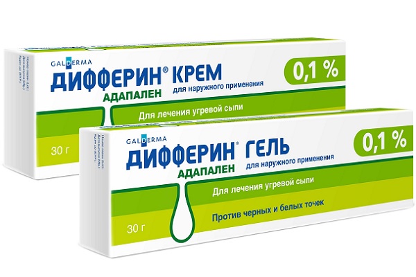 Препарат Дифферин от закрытых комедонов