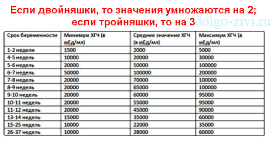 Aнализ хгч при беременности: расшифровка