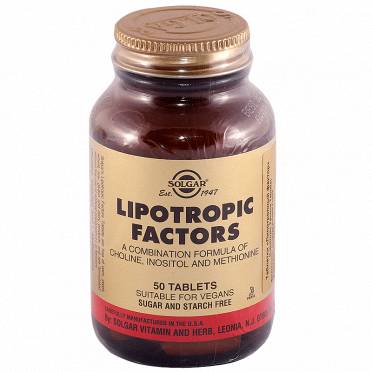 Solgar, lipotropic factors: инструкция, отзывы и цены