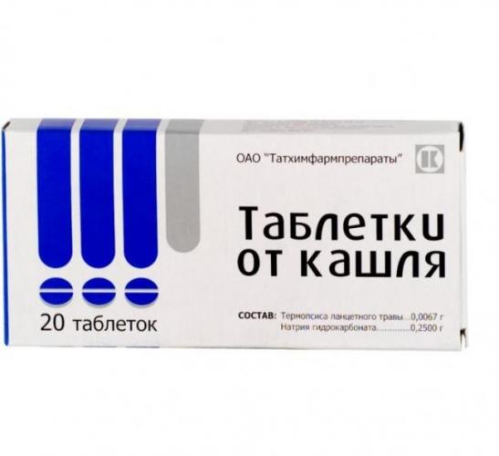 Таблетки от кашля «термопсол» для детей: инструкция по применению
