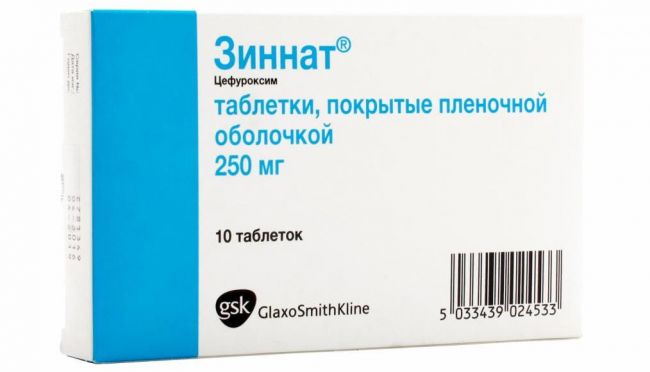 Зиннат таблетки - инструкция по применению