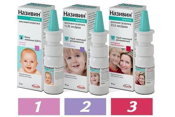 Називин капли назальные 0,011