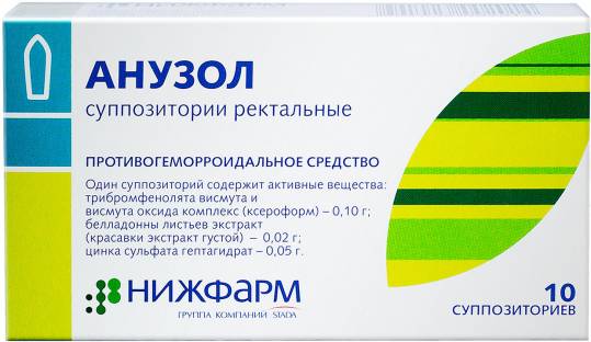 Свечи анузол: инструкция по применению при геморрое, аналоги