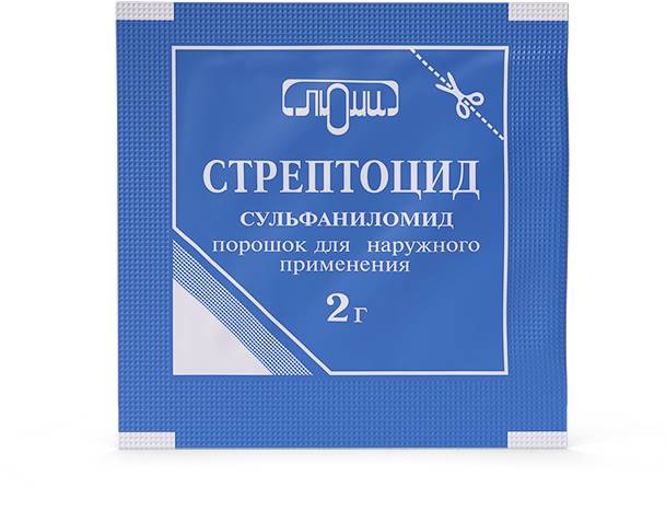 Стрептоцид растворимый линимент - инструкция по применению