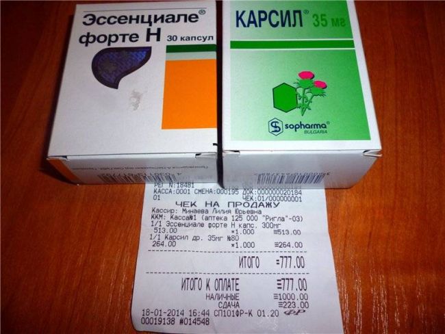 Что лучше для печени: Карсил или Эссенциале форте?