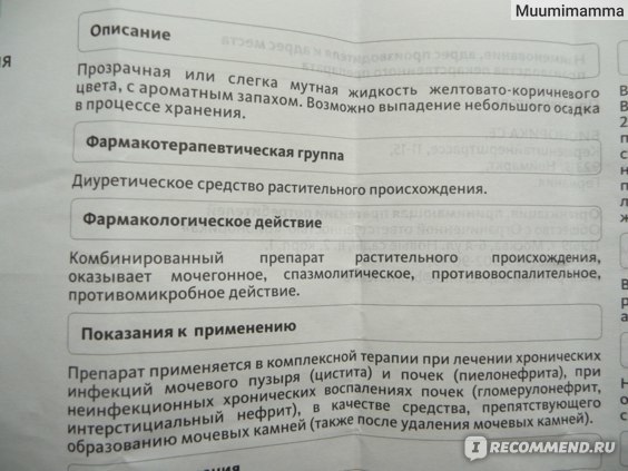 Нефросан форте — можно ли беременным, при цистите
