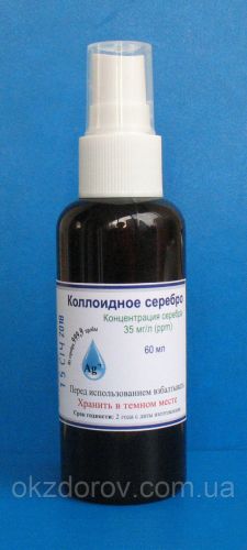 Коллоидное серебро: применение и отзывы