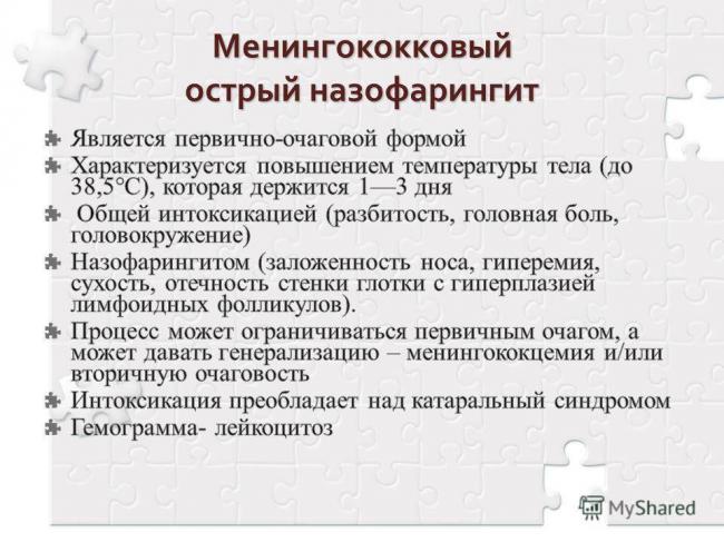 Менингококковая инфекция: что это такое, признаки, причины, лечение