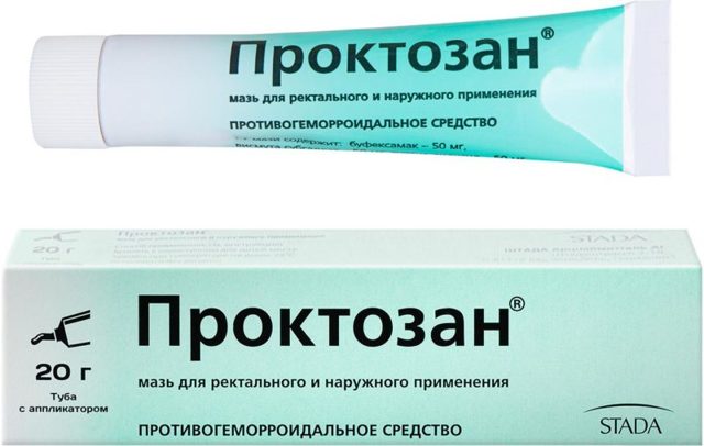Проктозан мазь