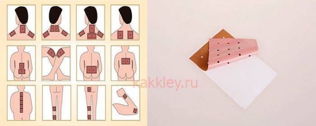 Лечение кашля при помощи перцового пластыря