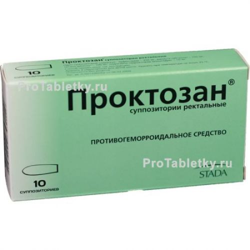 Проктозан – инструкция по применению, мазь, суппозитории, отзывы, цена