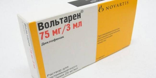 Преимущества раствора для уколов Вольтарен и правила применения