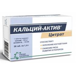 Цитрат кальция: препараты