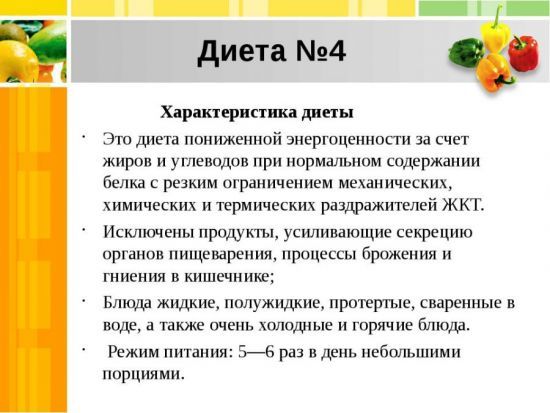 Диета номер три по певзнеру при запорах