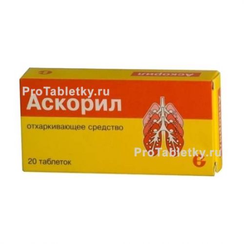 Сироп "аскорил" для детей: инструкция по применению