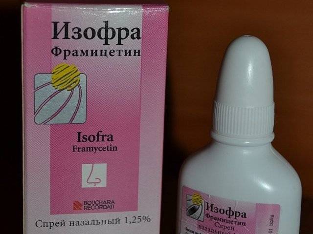 Капли в нос с антибиотиками для детей