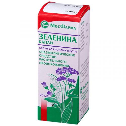 Зеленина капли
