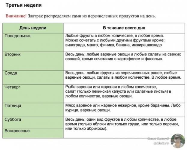Белково-фруктовая диета: описание, разрешенные продукты, примерное меню на 14 дней, отзывы