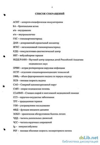 Бронхиальная астма: особенности течения, степени тяжести заболевания