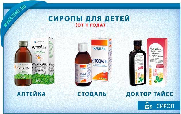 Зеленый сироп от кашля