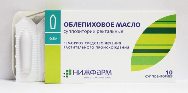 Облепиховые свечи при геморрое: как применять, противопоказания