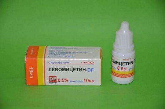 Спиртовой раствор левомицетина при отите: заболевания ушей особенности применения