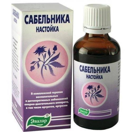 Сабельника настойка - официальная инструкция по применению